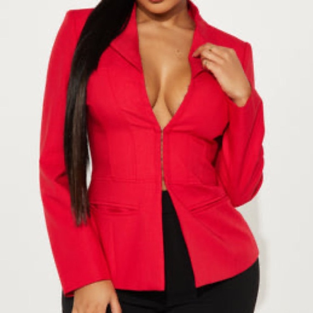 🔴SOLD🔴FN “All Body Corset Body Blazer” ❤️ NWT